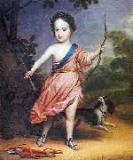 Gerard van Honthorst Willem III op driejarige leeftijd in Romeins kostuum oil painting artist